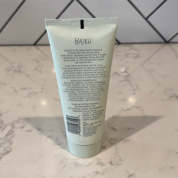 Haiku By Avon for Women 6.7 Oz Body Lotion calming clean fragrance x2 - Picture 5 of 6